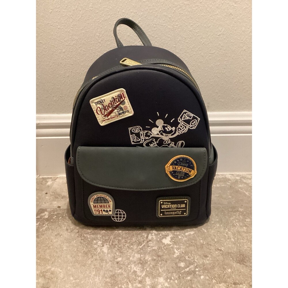 Mickey Mouse Loungefly Disney Vacation Club 30th Anniversary Mini Backpack NWT